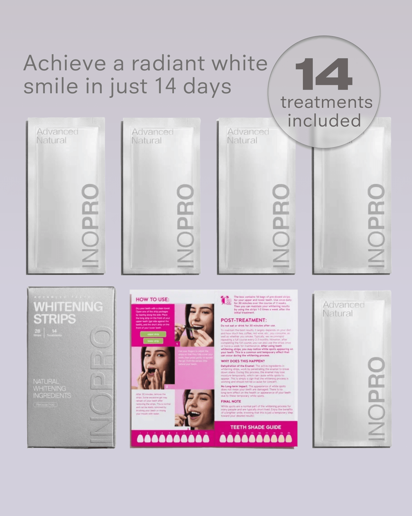 Advanced Whitening Strips - inopro