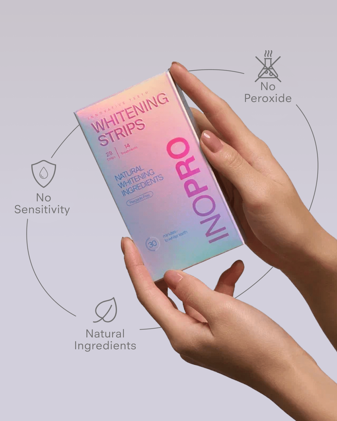 Green Whitening Strips - inopro