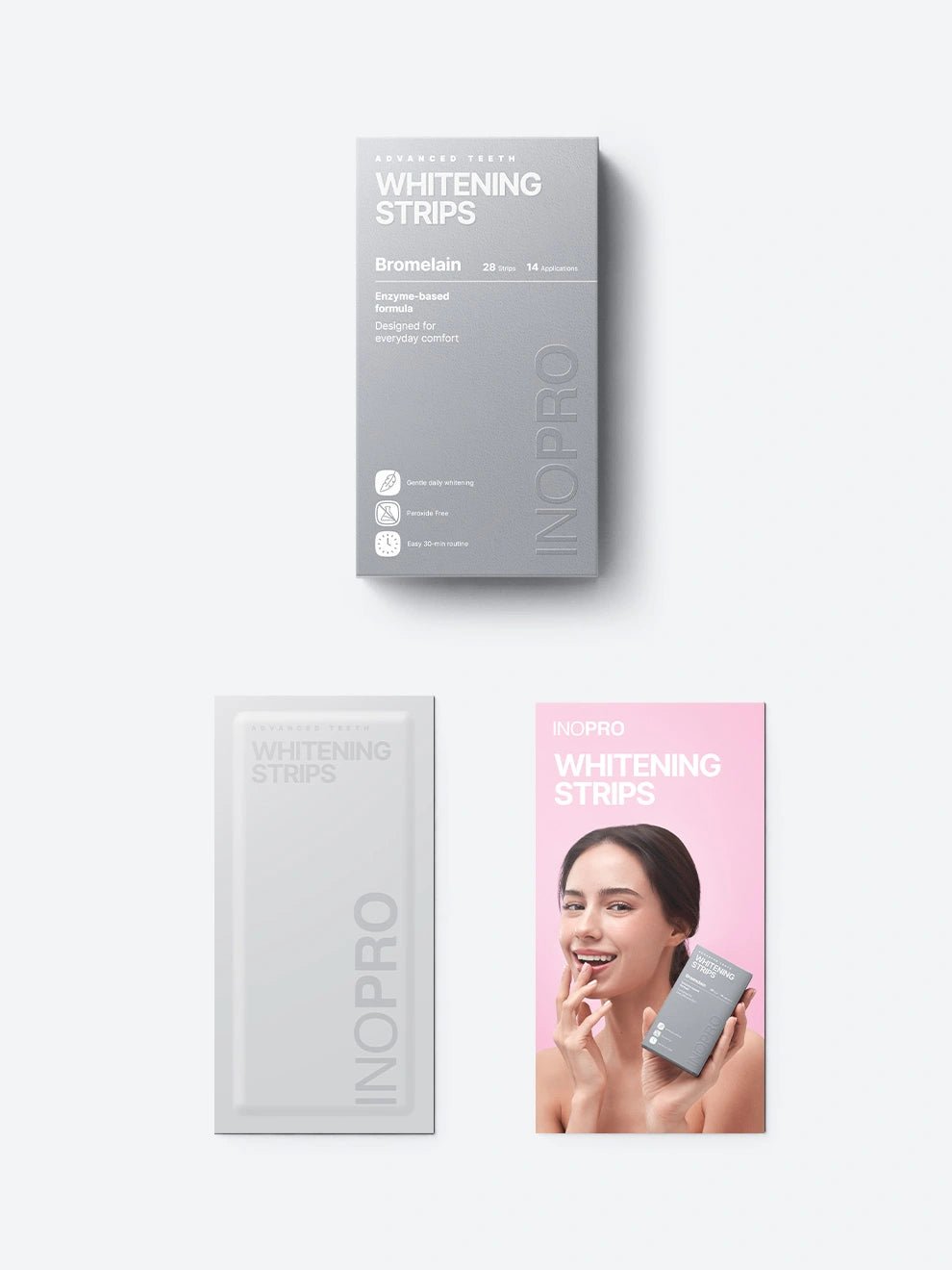 Advanced Whitening Strips - Smile&Shine Essentials Inc