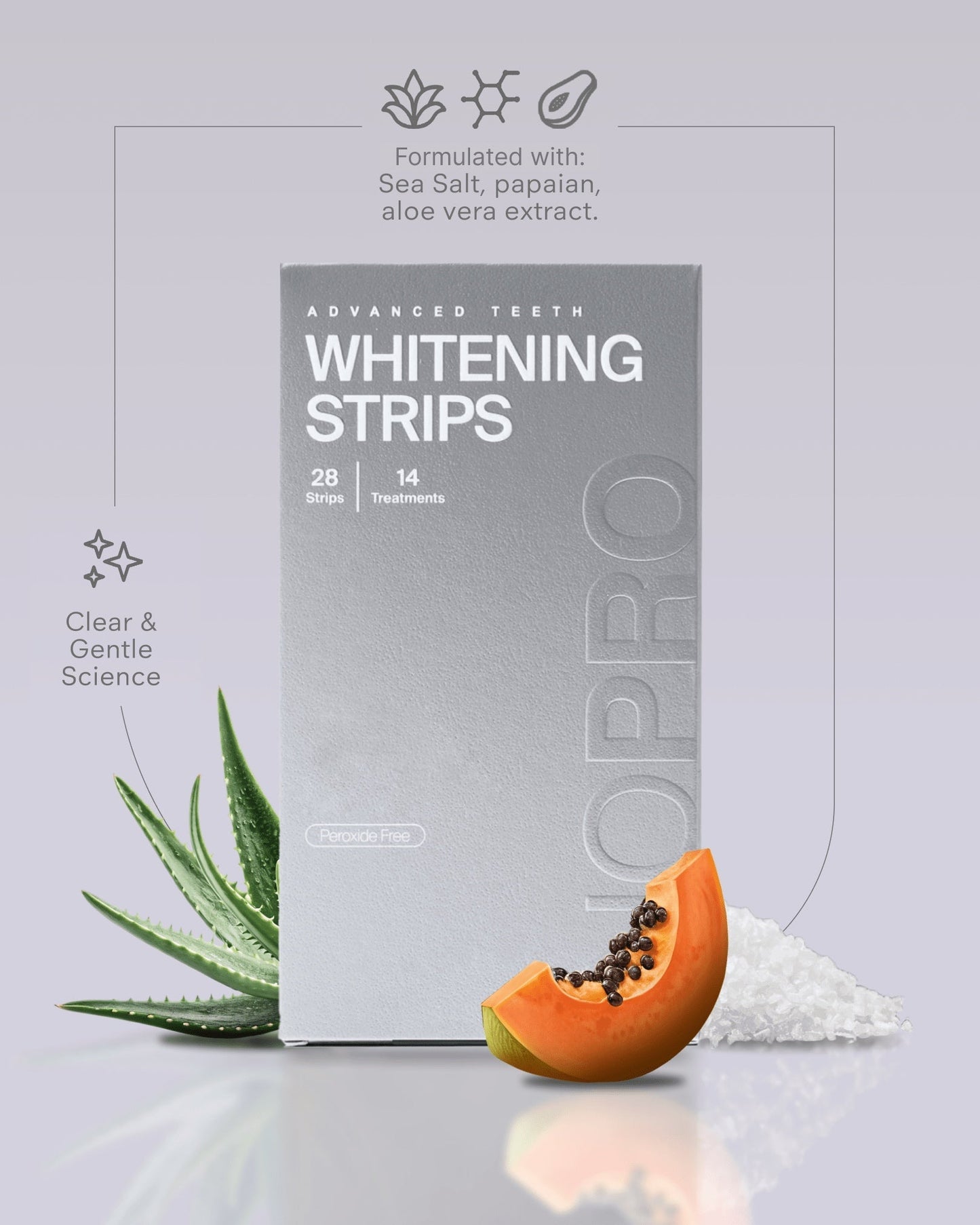 Advanced Whitening Strips - Smile&Shine Essentials Inc