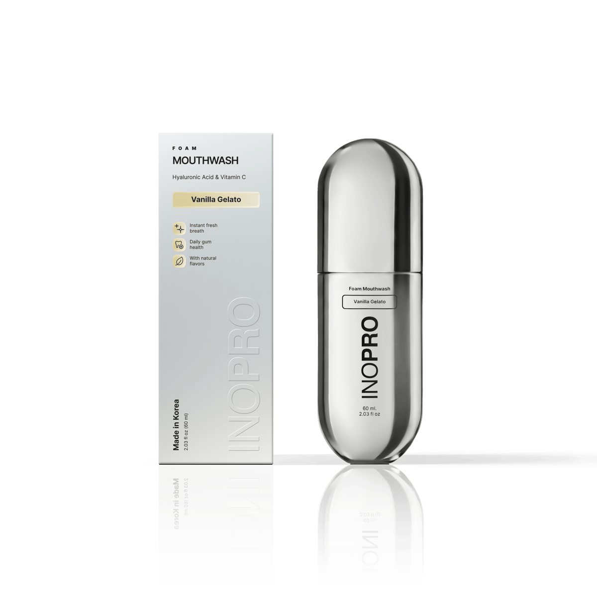 Foam Mouthwash Vanilla Gelato - INOPRO