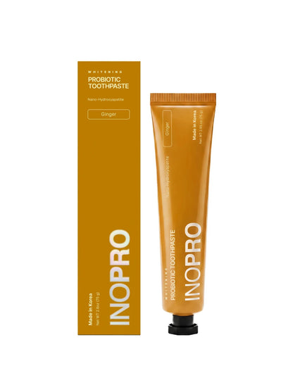 Whitening Probiotic Toothpaste Ginger - Smile&Shine Essentials Inc