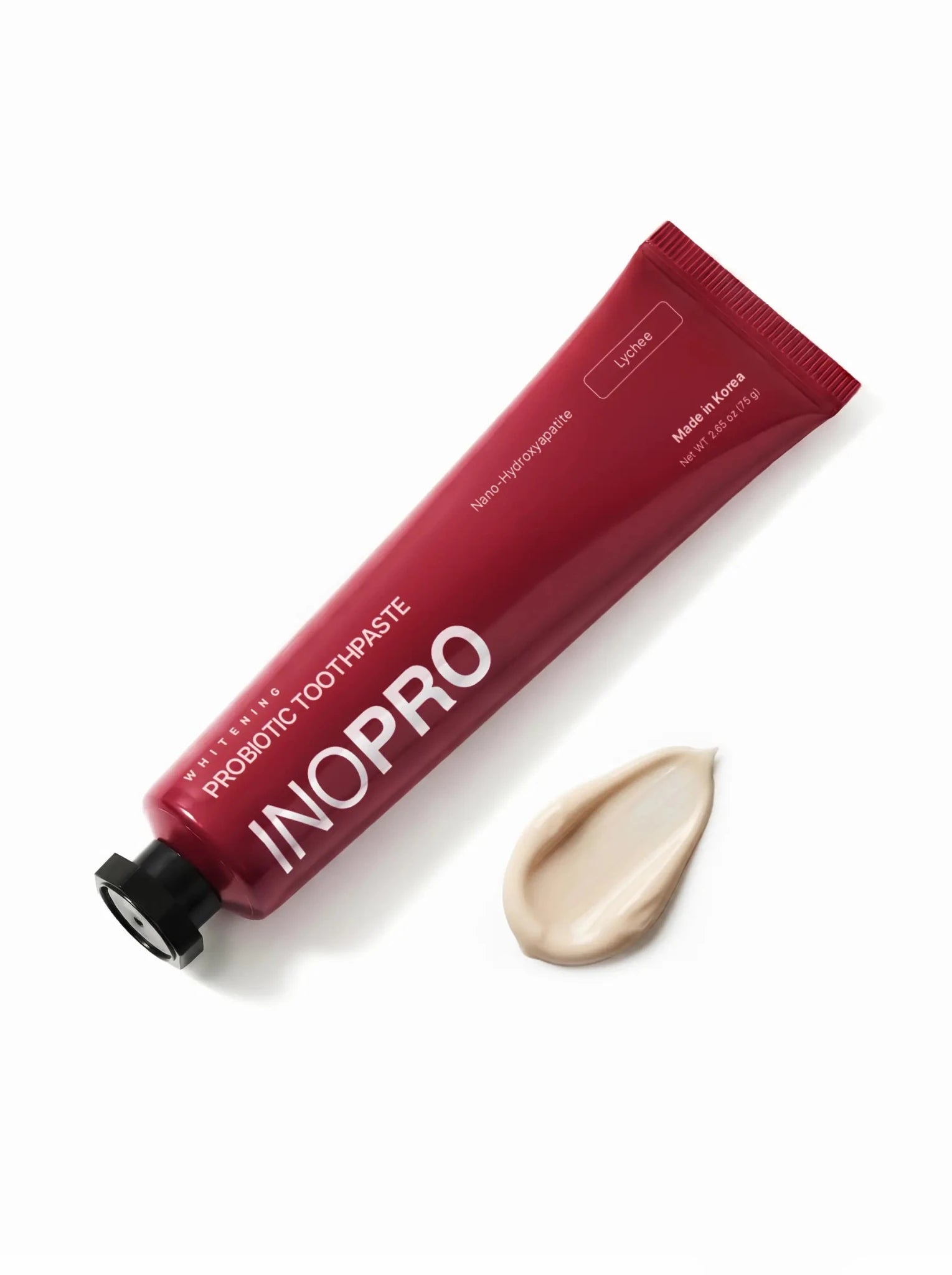 Whitening Probiotic Toothpaste Lychee - Smile&Shine Essentials Inc